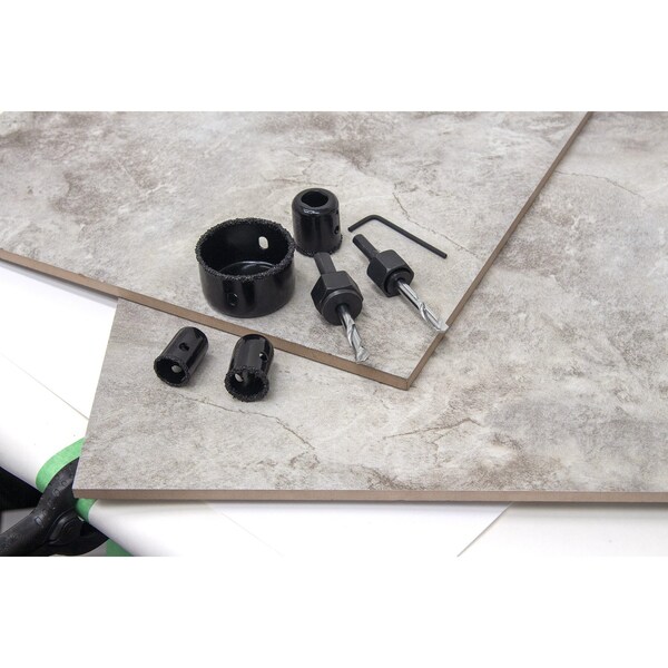 Richelieu (6-Piece) Carbide Grit Hole Saw Set - 721091