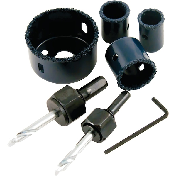 Richelieu (6-Piece) Carbide Grit Hole Saw Set - 721091