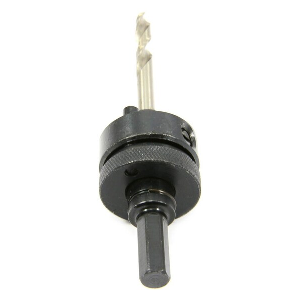 Forney Hole Saw Mandrel, Number 12 Pilot Drill and 3/8 in Shaft - 20758