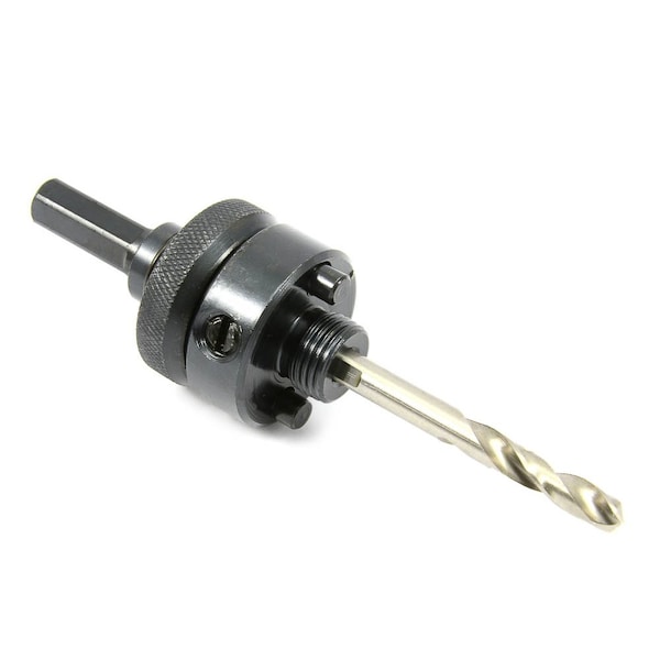 Forney Hole Saw Mandrel, Number 12 Pilot Drill and 3/8 in Shaft - 20758