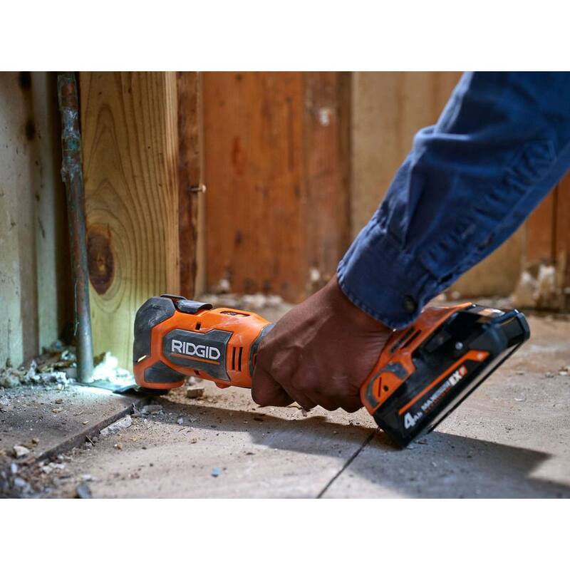 RIDGID 18V Juego de Combos de 9 Herramientas con Tecnología Brushless y Baterías de Salida Máximas de 6.0 Ah y 2.0 Ah con Cargador - R96267