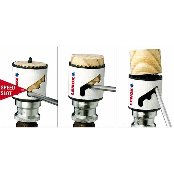 Homewardbound 3.62 in. Arbored Speed Slot Hole Saw - HO3543128