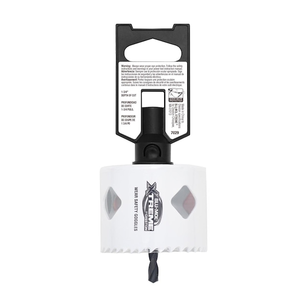 Blu-Mol Xtreme Blu-Mol Xtreme 2-1/2 in. Bi-Metal Hole Saw 1 pk - E0217029