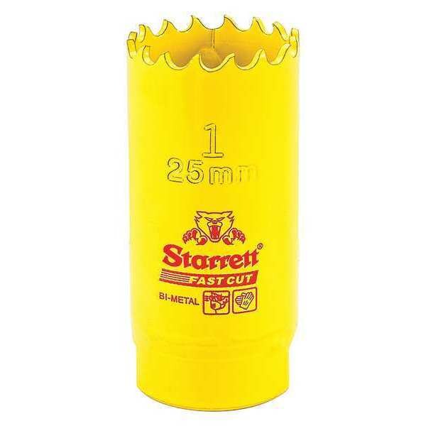Starrett Bi-Metal Fast Cut Hole Saw 1" (25mm) - FCH0100-G