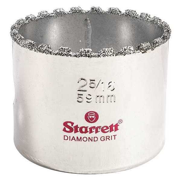 Starrett 2-5/16" Synthetic Diamond Grit Hole Saw - KD0256-N