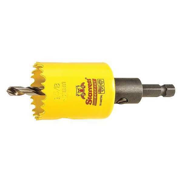 Starrett 1-5/8" (41mm) Bi-Metal HSS Hole Saw with Arbor - ADCH0158