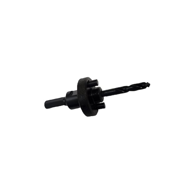 Drill America 3/8" Hex Shank Quick Lock Arbor, Fits 1-1/4"-6" - DMS04-9004