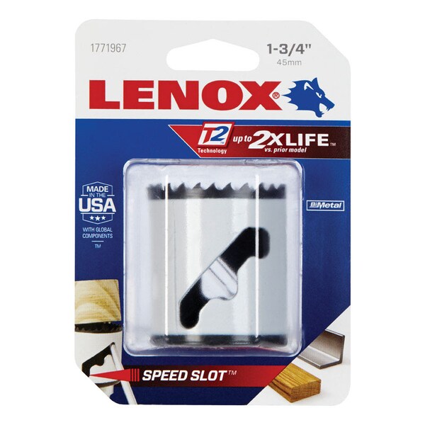 Lenox Lenox 1 3/4 in. Bi-Metal Hole Saw 1 pk - 2060606