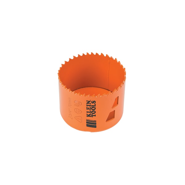 Klein Tools Bi-Metal Hole Saw, 2-3/4-Inch - 31944