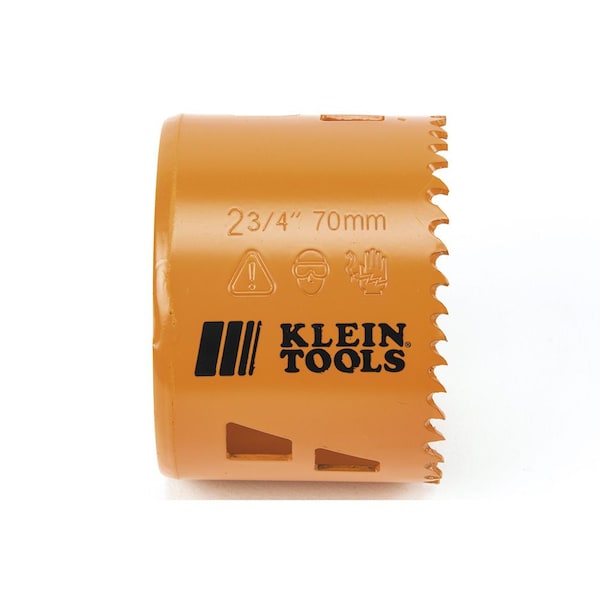 Klein Tools Bi-Metal Hole Saw, 2-3/4-Inch - 31944