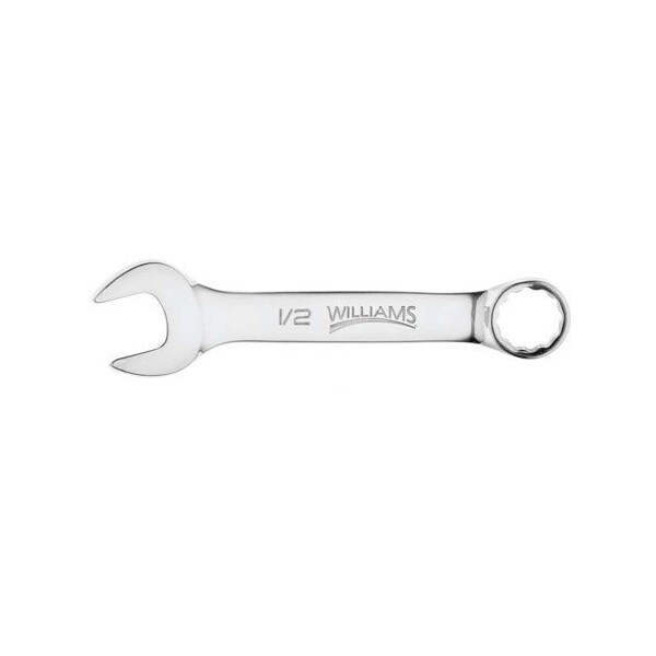 Llave combinada Williams, apertura de 11/16 de pulgada, redondeada, 5 pulgadas de longitud total - JHW11322