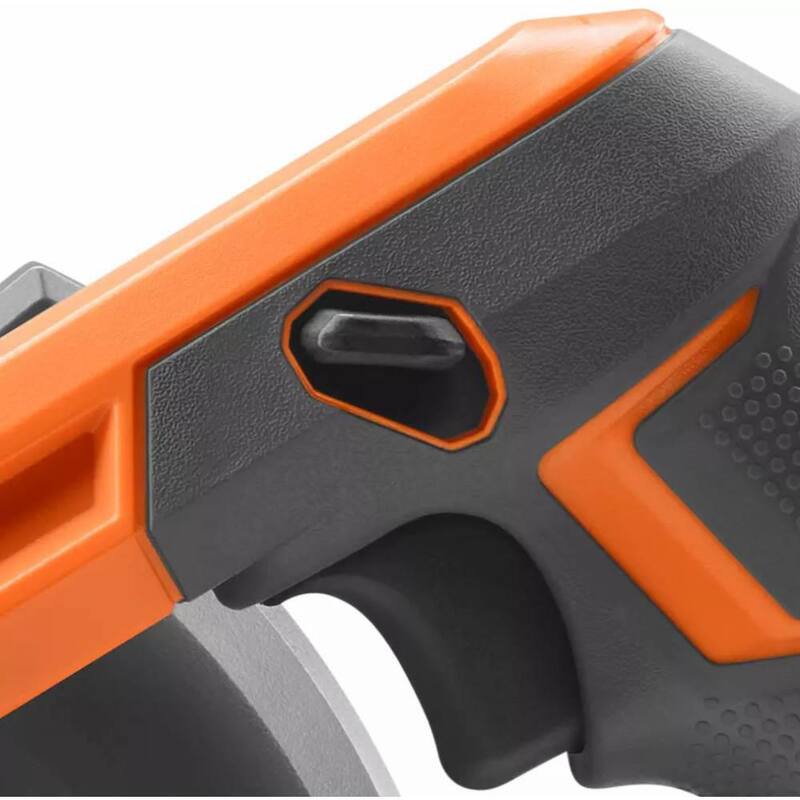Juego de soplador compacto RIDGID de 18V con batería de 2.0 Ah y cargador con sierra inalámbrica SubCompact Brushless de 3 pulgadas para materiales múltiples - R86043KSBN-R87547B