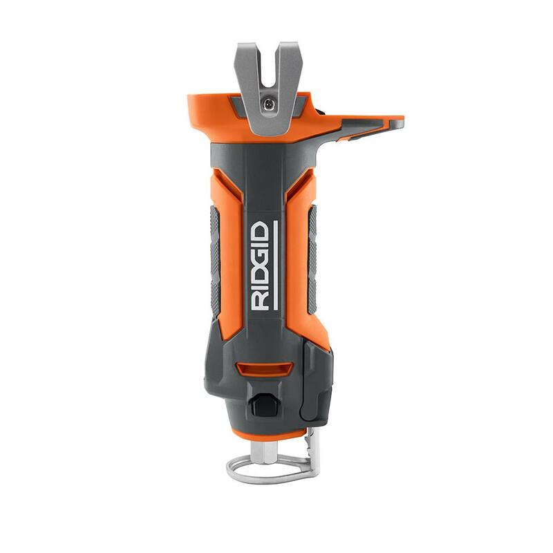 Juego de combos inalámbricos de 2 herramientas RIDGID 18V con Lijadora Orbital Aleatoria de 5 pulgadas y Herramienta de Recorte de Tablaroca (Sólo Herramientas) - R8606B-R84730B