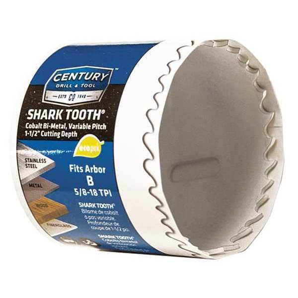 Century Drill & Tool 1-7/8" Bi-Metal Hole Saw Shark Tooth - 05030