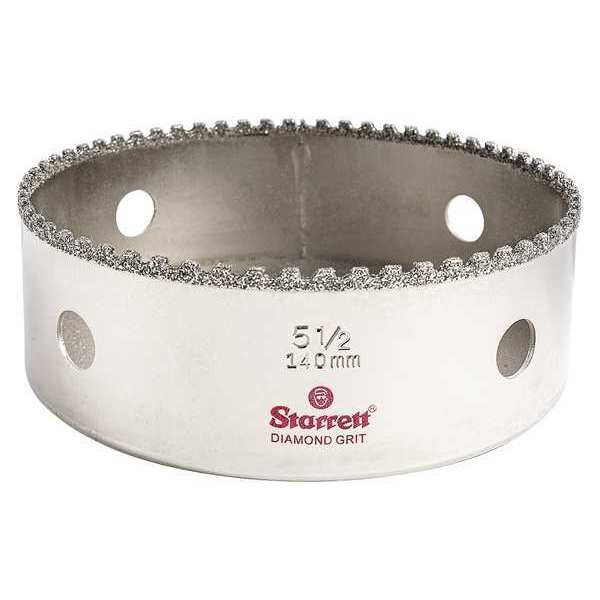 Starrett 5-1/2 Synthetic Diamond Grit Hole Saw - KD0512-N