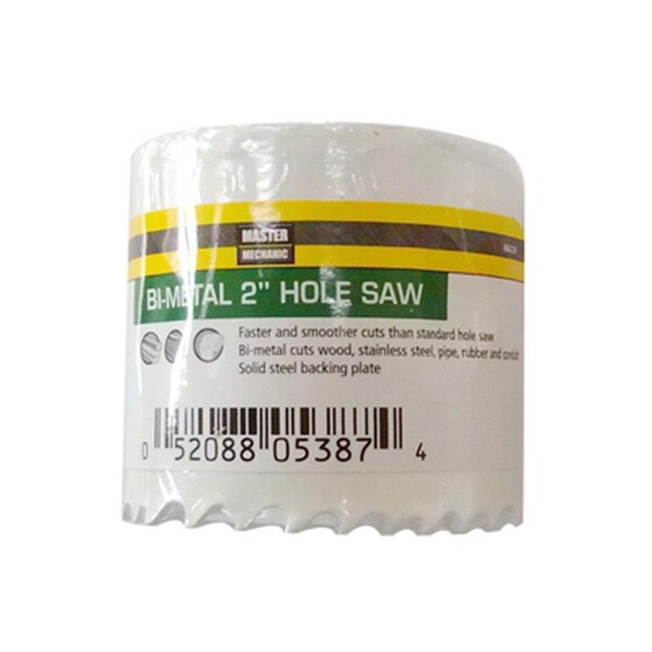 Swivel 2 in. Master Mechanic Bi-Metal Hole Saw - SW3853412