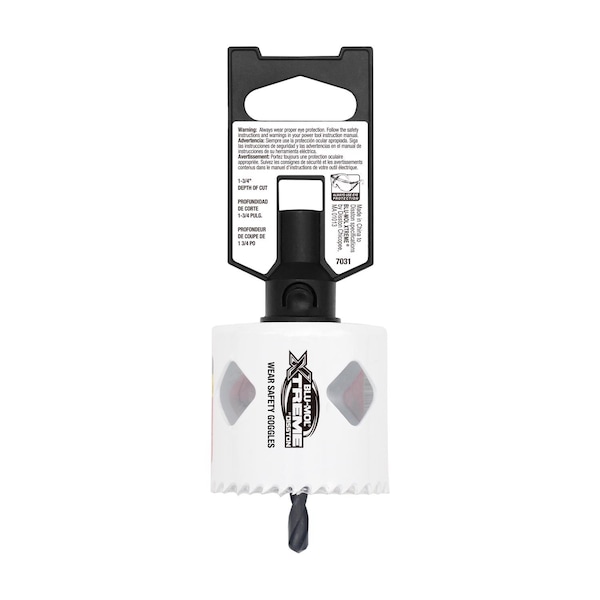 Blu-Mol Xtreme Blu-Mol Xtreme 2-1/8 in. Bi-Metal Hole Saw 1 pk - E0217031