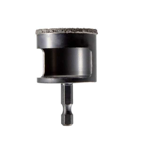 Spyder 1-1/3/8-In Arbored Diamond Grt Hole Saw Bit - 600855