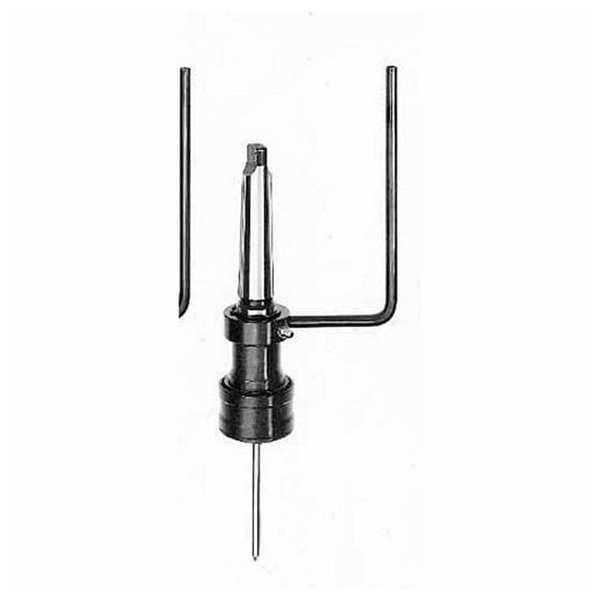 Milwaukee Tool No. 3 Morse Taper to Quick Change Steel Hawg Cutter Arbor - 49-57-0012