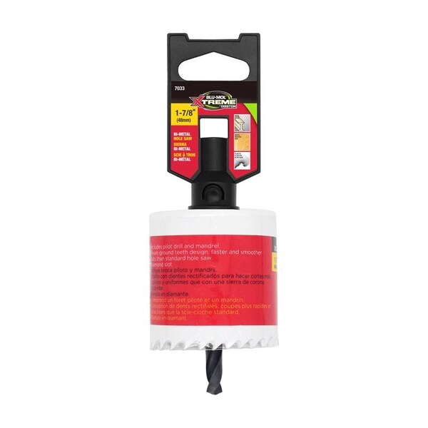 Blu-Mol Xtreme Blu-Mol Xtreme 2 in. Bi-Metal Hole Saw 1 pc - E0217032