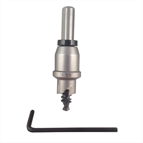 Disston Blu-Mol 0.63 In. Standard Tungsten Carbide Hole Cutter - 3165