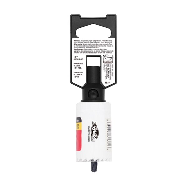 Blu-Mol Xtreme Blu-Mol Xtreme 1-3/8 in. Bi-Metal Hole Saw 1 pk - E0217037