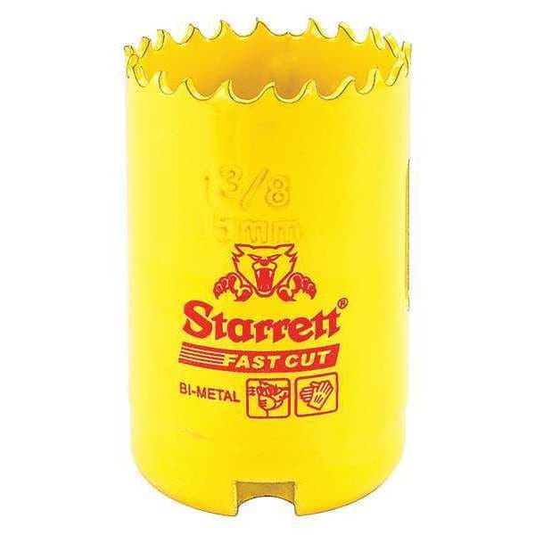 Starrett Bi-Metal Fast Cut Hole Saw 1-3/8" (35mm) - FCH0138-G