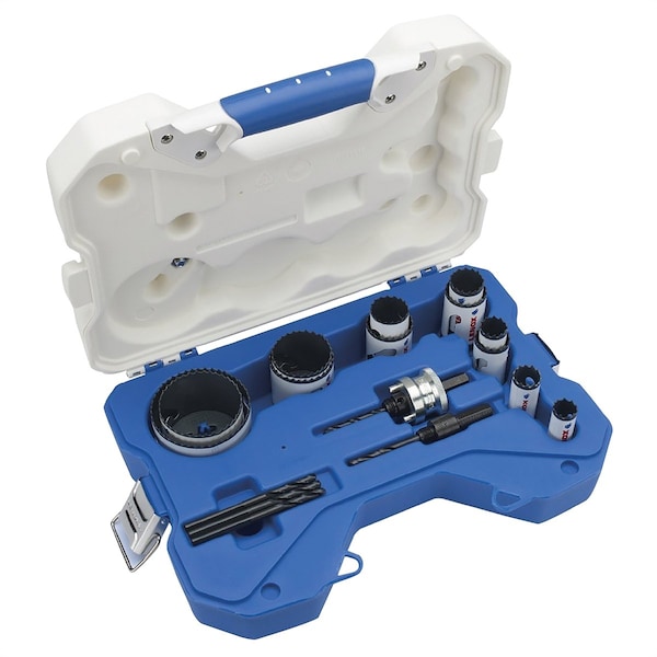 Irwin Bi-Metal Holesaw 17 Piece Kit, 308201200G - LEX308201200G