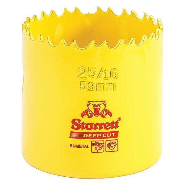 Starrett Bi-Metal Fast Cut Hole Saw 2-5/16" (59mm) - DCH0256-G