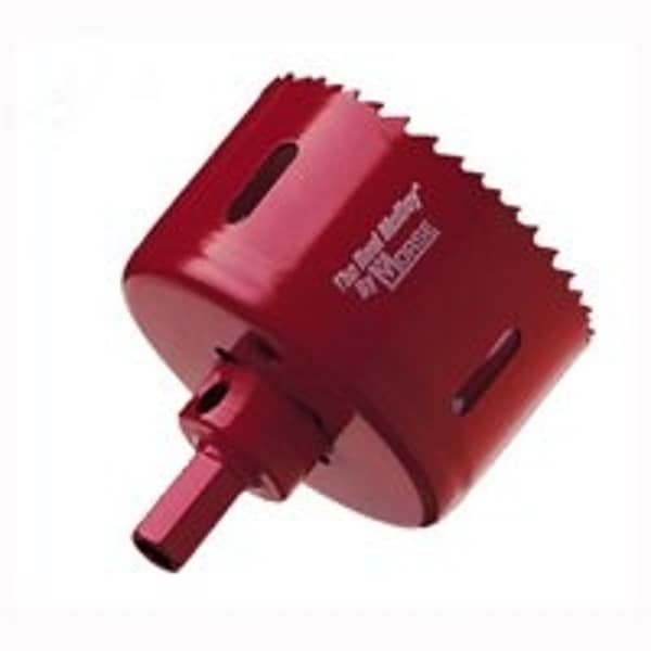 Morse MORSE REAL McCOY TA88 Hole Saw with Arbor, 7/16 in Arbor, 1-15/16 in D Cutting, HSS Cutting Edge - MHSA88/TA88