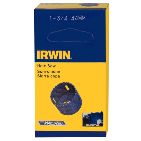 Irwin 1-3/4" Bi-Metal Hole Saw - 373134BX