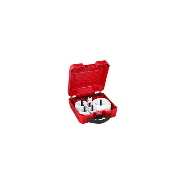 Milwaukee Tool 16-Pc Hole Dozer 3.5 Tpi Bi-Metal Plumbers Hole Saw Kit - ML49-22-4156