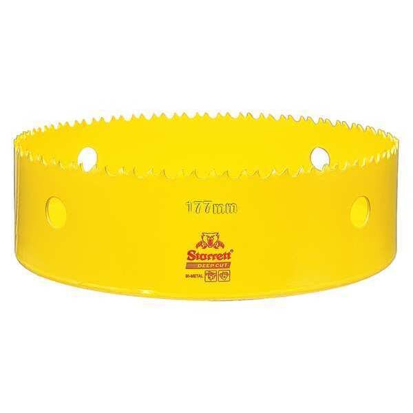 Starrett Bi-Metal Fast Cut Hole Saw 177mm - DCH177M-G