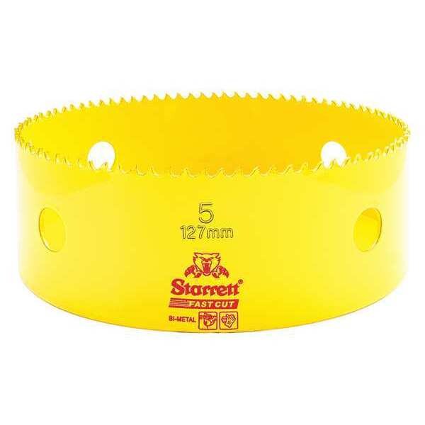 Starrett Bi-Metal Fast Cut Hole Saw 5" (127mm) - FCH0500-G