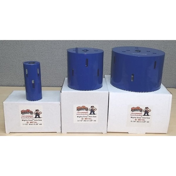Mighty Deep 3-5/8 In dia x 3-1/4 In Drill Depth Bi Metal Hole Saw - MDB-558