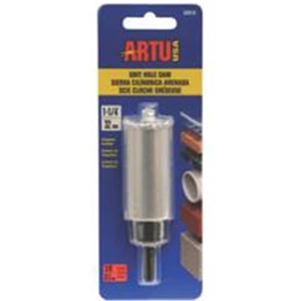 Artu-Usa Hole Saw Tc Grit 1-1/4In W/Arb 2810 - 3221645