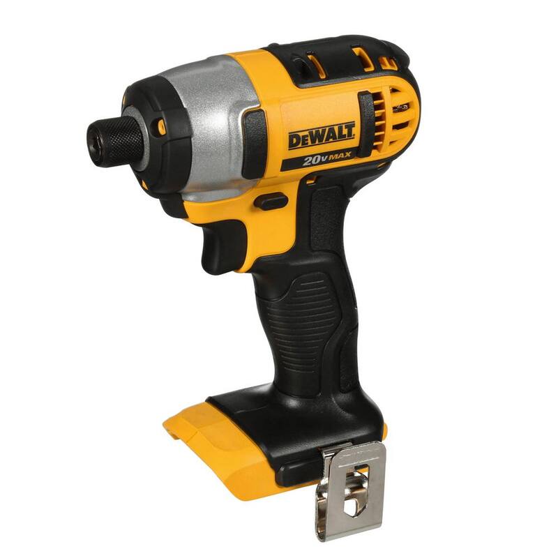 DEWALT 20V MAX Llave de Impacto inalámbrica de 1/4 de pulgada con batería compacta de iones de litio de 3.0 Ah - DCF885BWDCB230