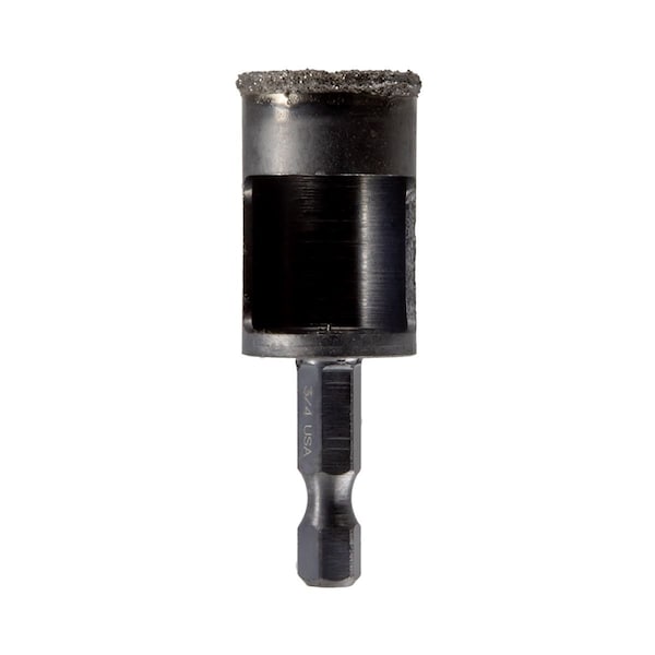 Spyder 3/4-In Arbored Diamond Grt Hole Saw Bit - 600852