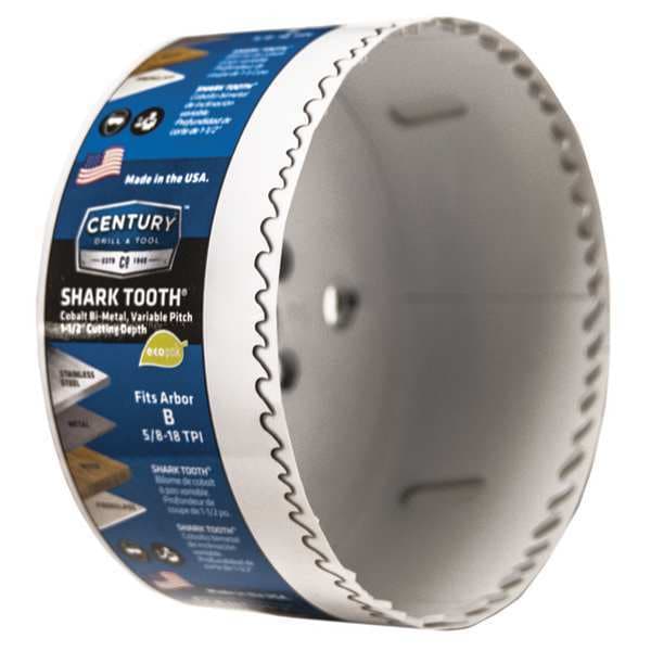 Century Drill & Tool 3-3/4" Bi-Metal Hole Saw Shark Tooth - 05060