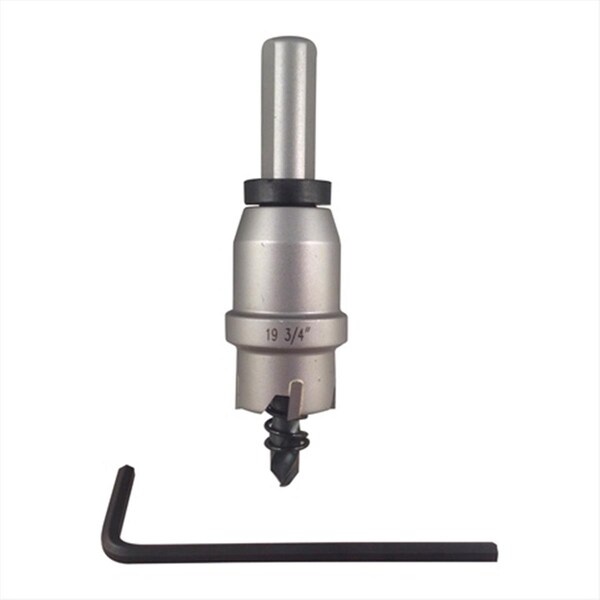 Disston Blu-Mol 0.75 In. Standard Tungsten Carbide Hole Cutter - 3167
