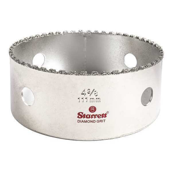 Starrett 4-3/8" Synthetic Diamond Grit Hole Saw - KD0438-N