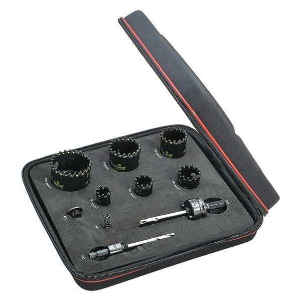 Starrett Electricians Carbide-Tip Hole Saw Kit, 10 - KCT06041-N