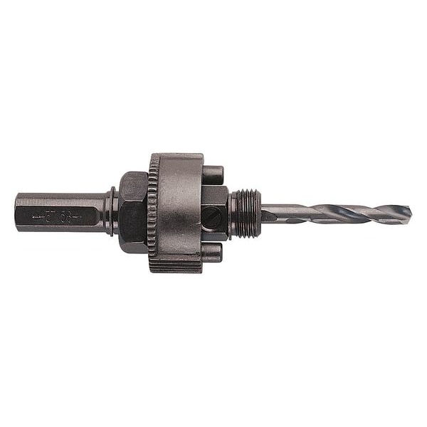 Greenlee Arbor, Hex, Fits Hole Saw 1-1/4 in to 6 in - 37156