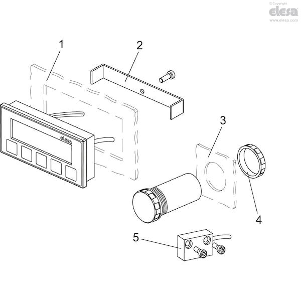 Elesa Magnetic measuring system, MPI-15-02 - MPI-15