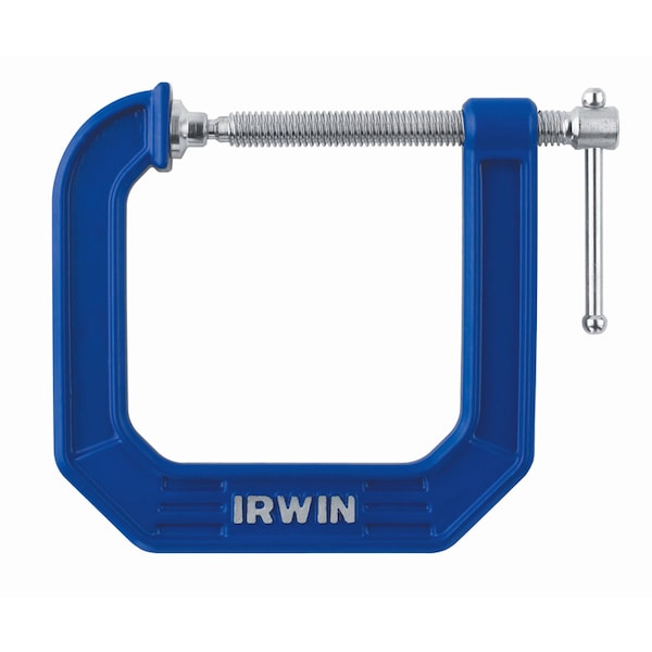 Irwin Irwin Quick-Grip 3 in. X 4-1/2 in. D Deep Throat C-Clamp 1 pc - 225134