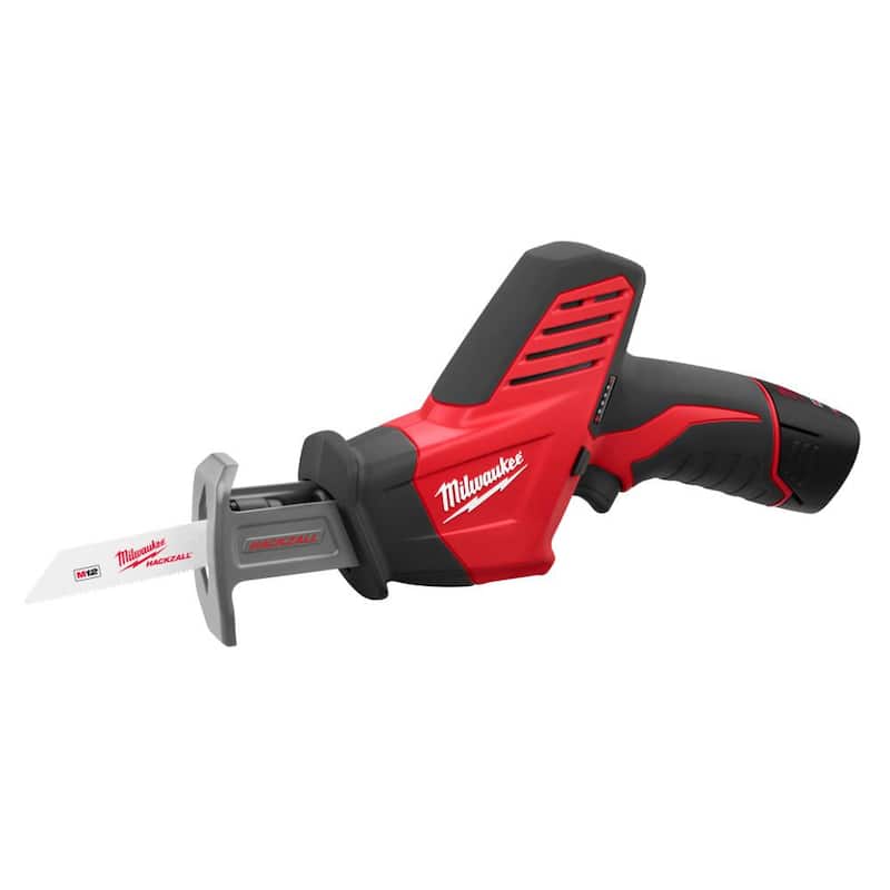Milwaukee M12 FUEL 12V Lithium-Ion Brushless Cordless 4-en-1 Kit de Taladro/Atornillador de Instalación de 3/8 in. con M12 HACKZALL - 2505-22-2420-20