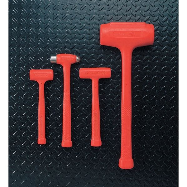 Stanley 10.5lb / 4.76kg Compo-Cast Sledge Hammer (762mm Length), Steel, Red - 57-552