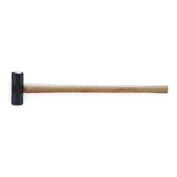 Westward 8 lb Sledge Hammer, 35 1/8 In L Hickory Handle, Steel Head - 2DBT3