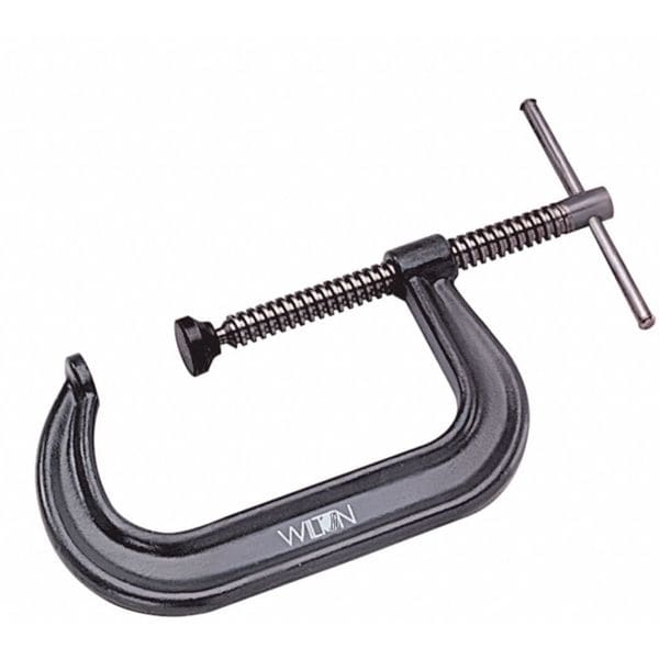 Wilton C-Clamp, 12-1/4", Steel, Reg. Duty, 9300 lb. - 412