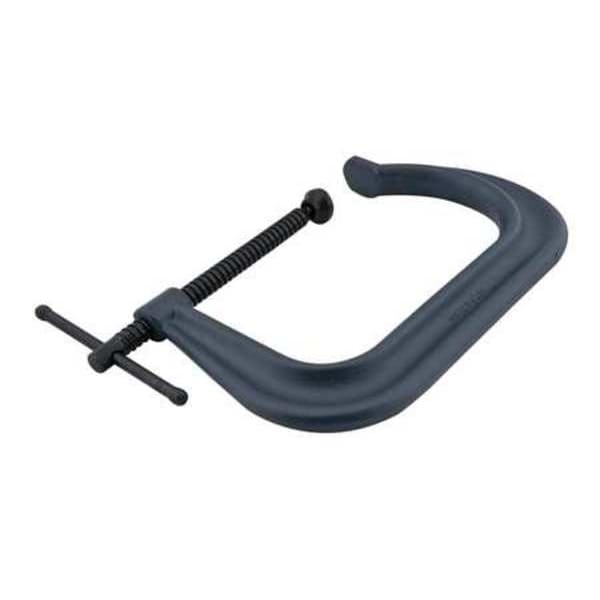 Wilton C-Clamp, 8", Steel, Regular Duty, 5900 lb. - 4408
